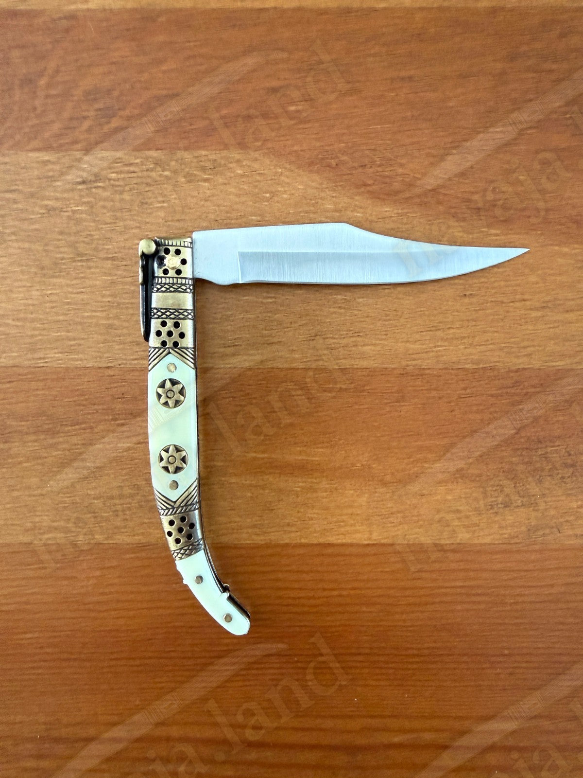 Spanish Navaja Joker Arabian Style 3.9" 420 Steel Zamak Handle Handmade in Spain