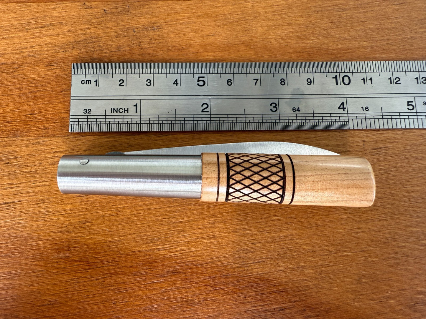 3.1" CQ Taramundi Pocket Knife Cherry Wood Handle Made in Asturias Spain