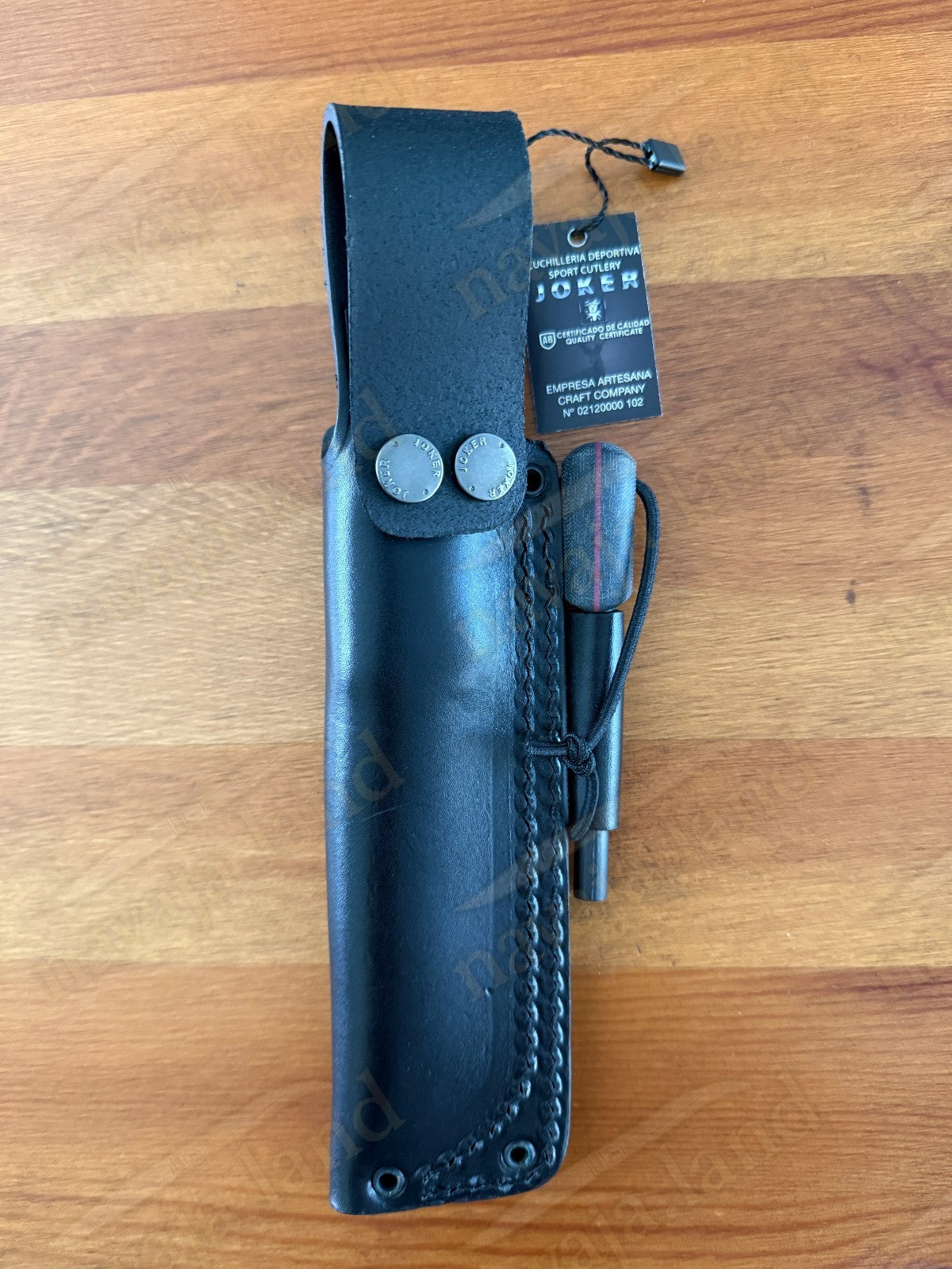 Joker Ursus Survival Knife Böhler N695 Dark Micarta + Firesteel + Paracord