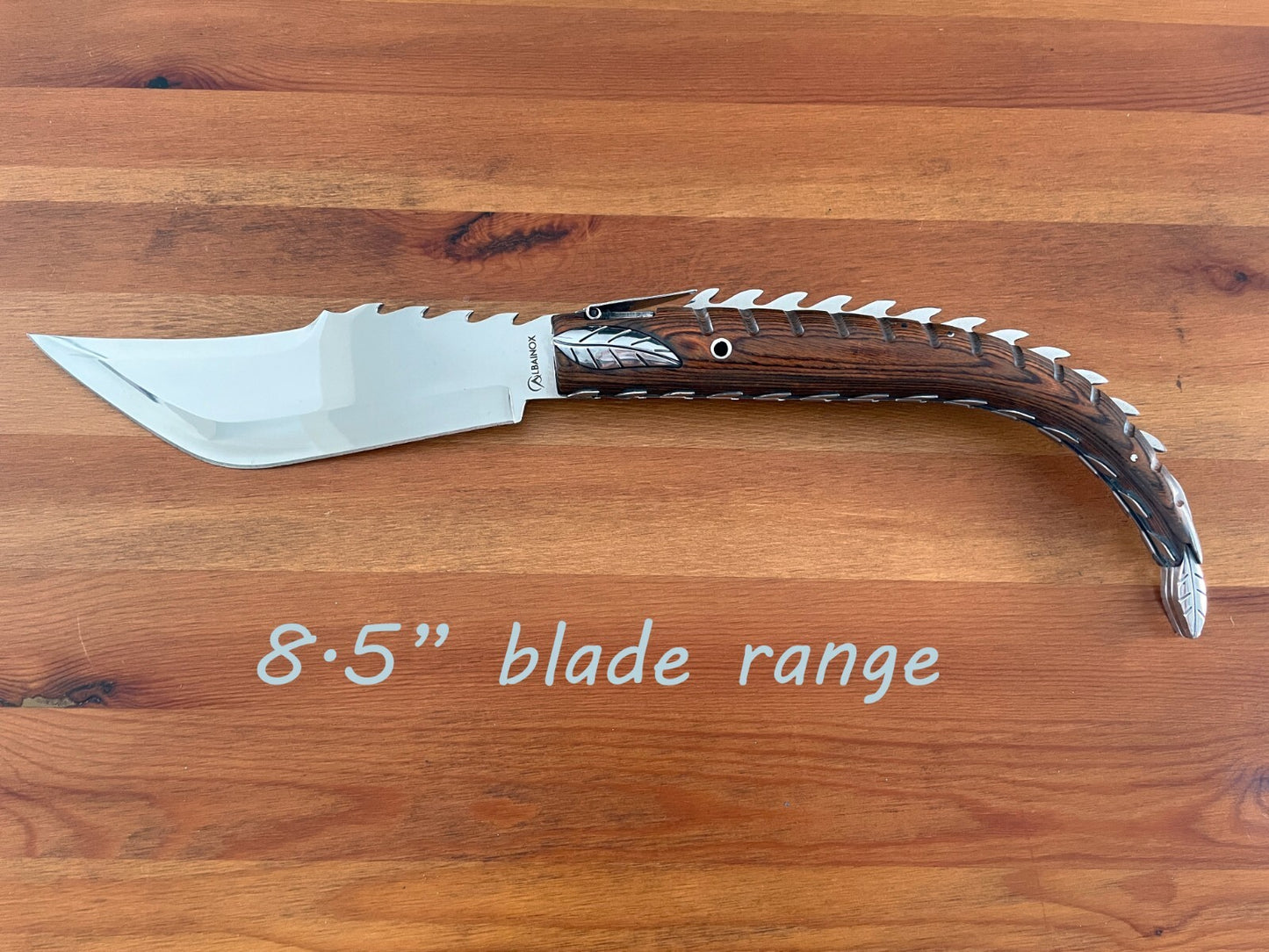 8.5" Giant Navaja Espino with Ratchet Imported from Spain - USA Seller