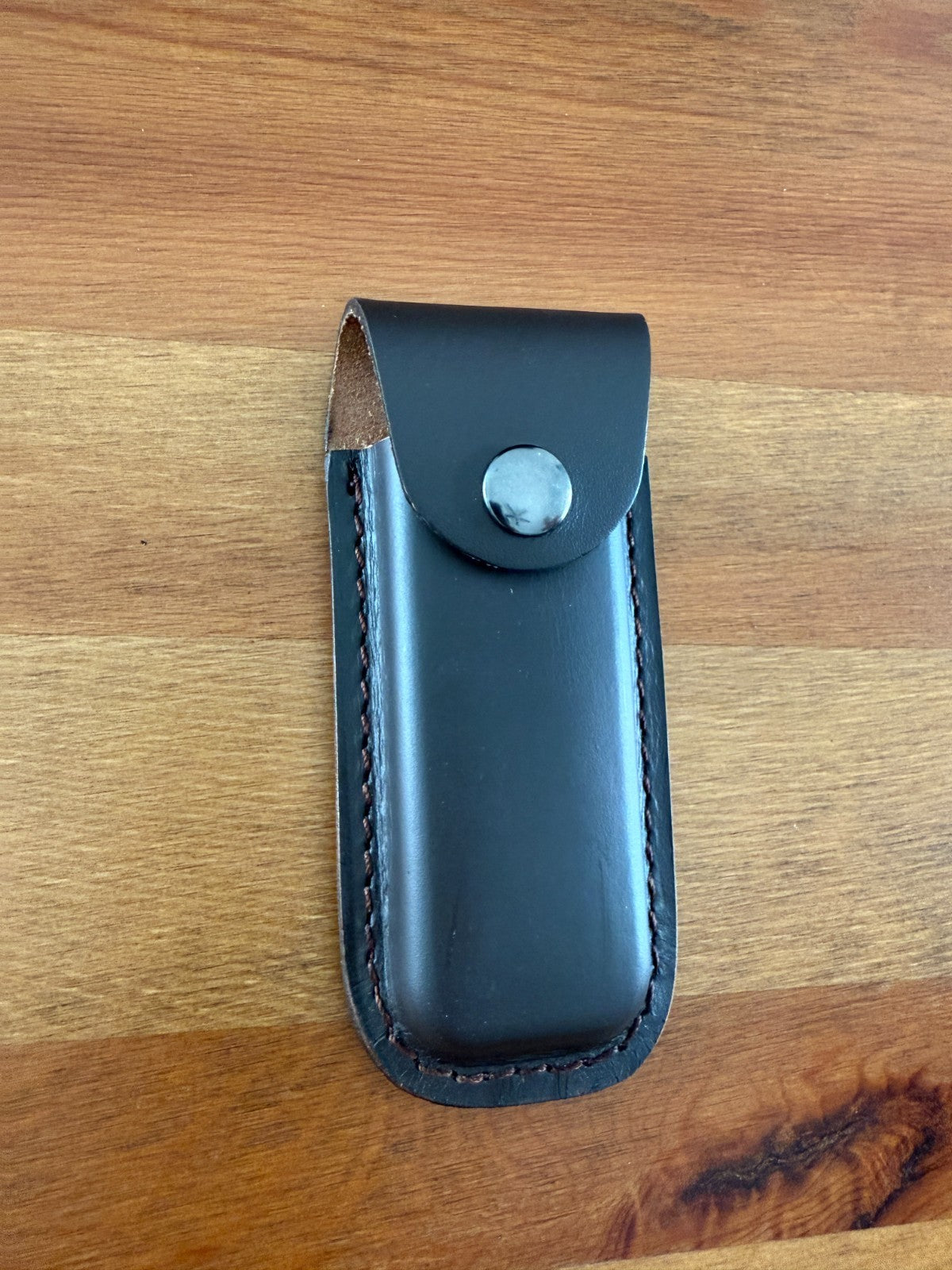 Leather Sheath for Folding Knives 4 x 11.5 cm (1.6 x 4.5 in) Belt Pouch Knife