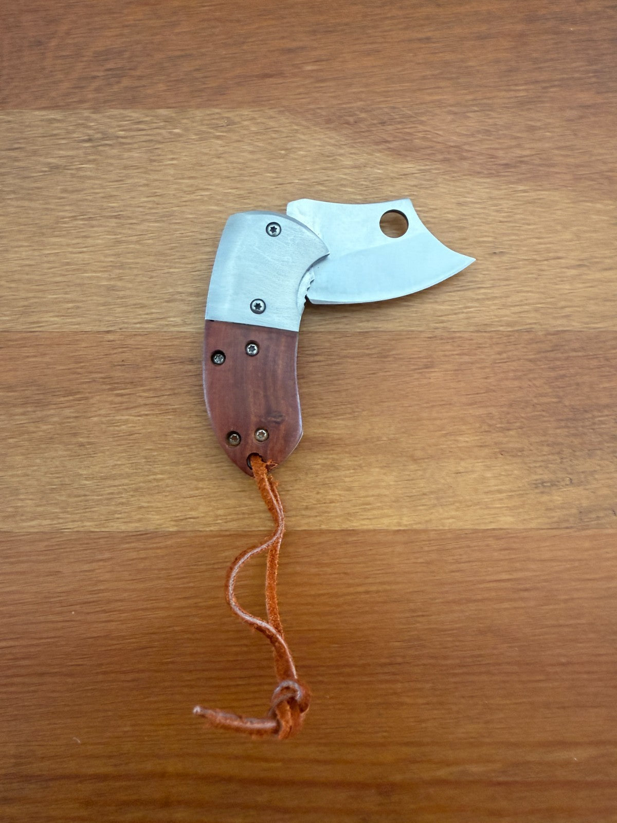 1.8" Blade Navaja Small Pocket Knife Stainless Wood Scales Liner Lock - Spain