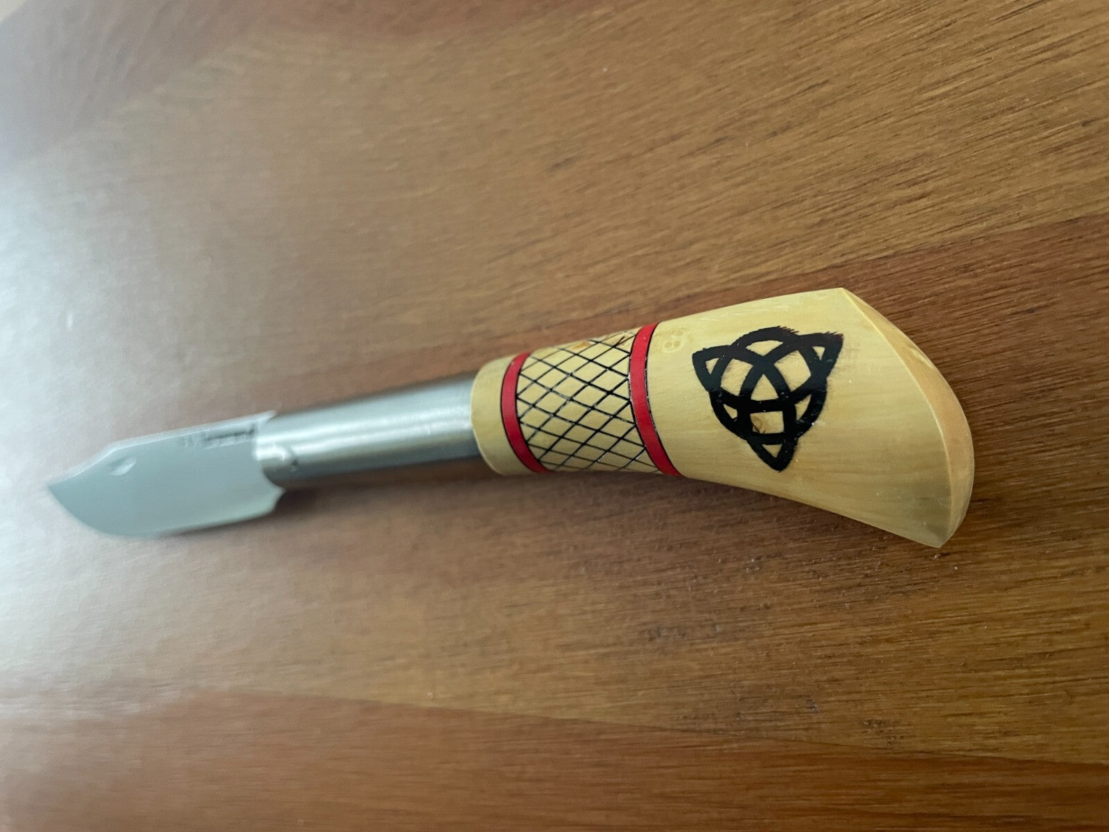 3.14” FV Taramundi Navaja Pocket Knife Made in Asturias Decorated Wood Handle