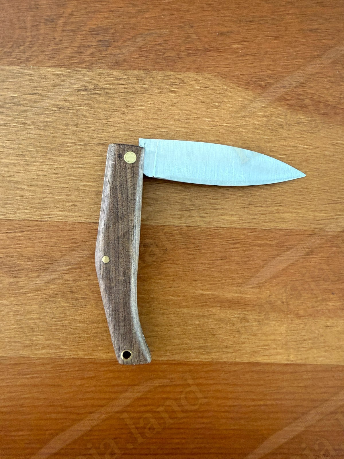 Joker Slipjoint Pocket Knife 2.68” MOVA Steel Blade | Dark Walnut Wood Handle