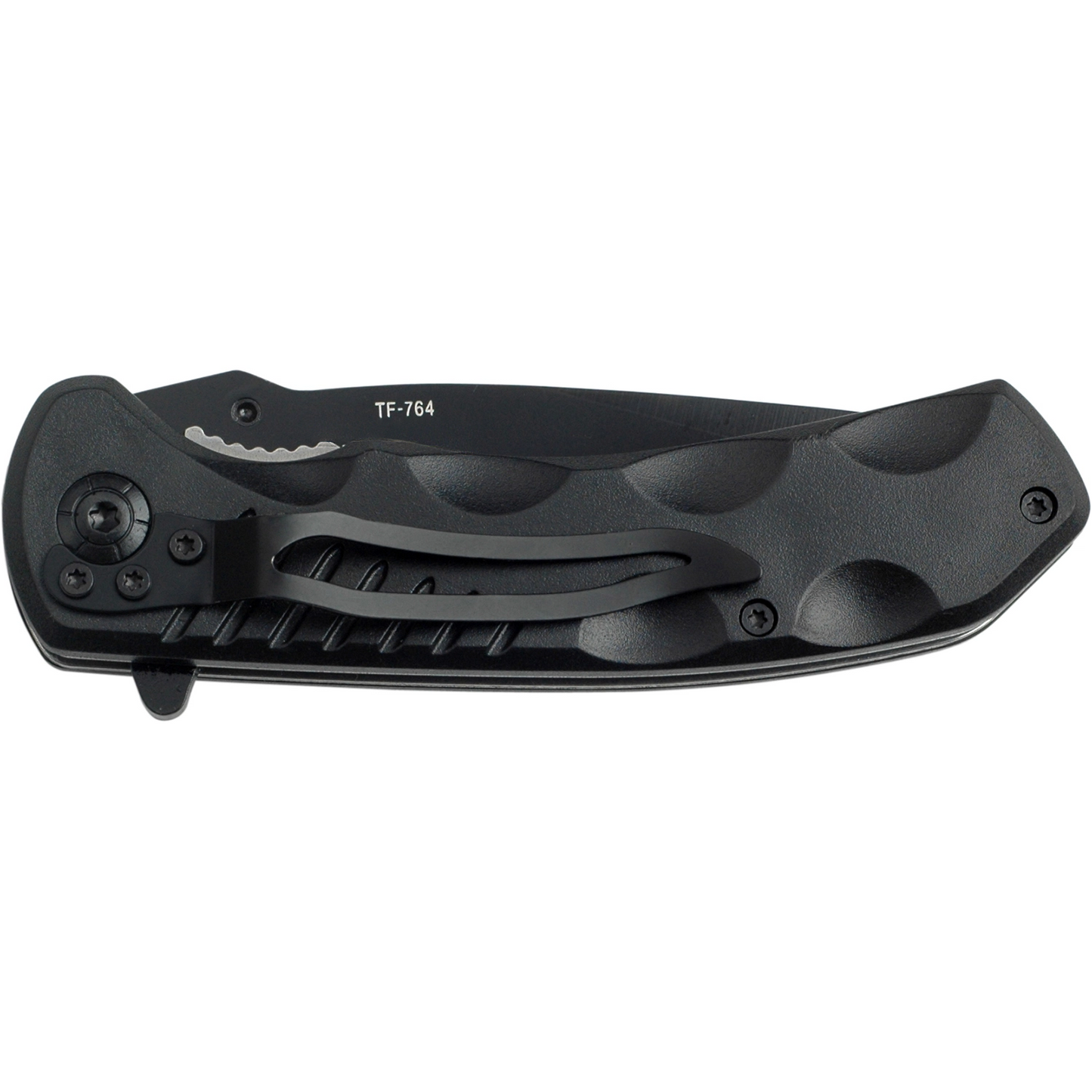 4.5" Tac-Force Spring Assisted Folding Pocket Knife Nylon Fiber Handle