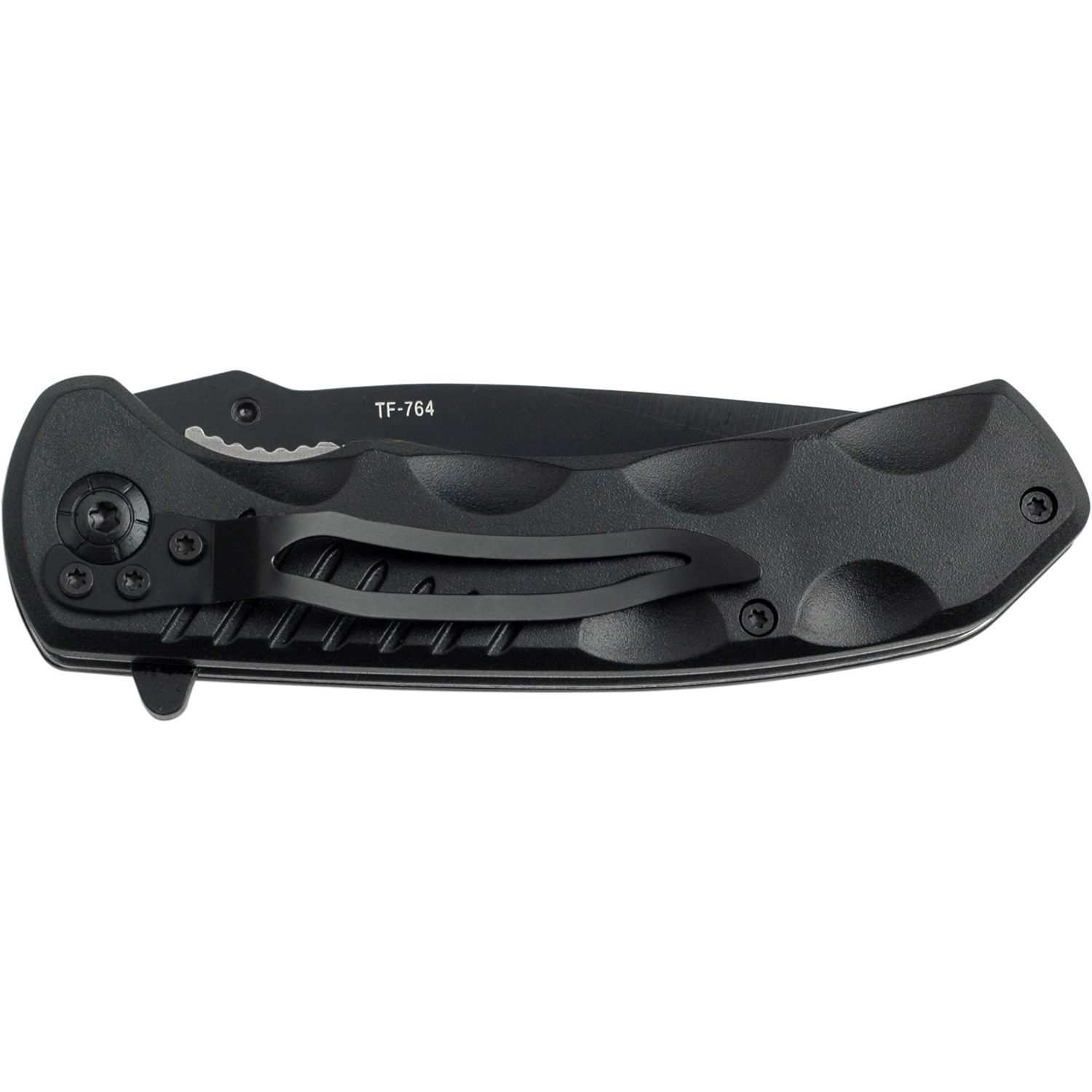 4.5" Tac-Force Spring Assisted Folding Pocket Knife Nylon Fiber Handle