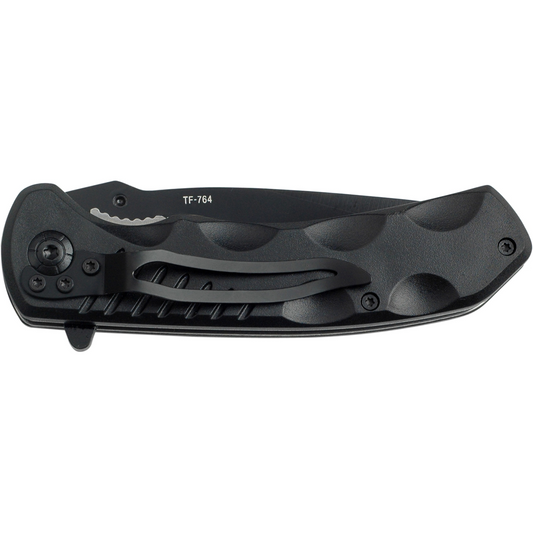 4.5" Tac-Force Spring Assisted Folding Pocket Knife Nylon Fiber Handle