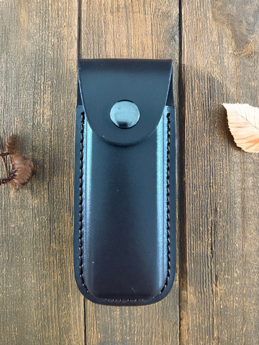 Leather Sheath for Folding Knives 4 x 13 cm (1.6 x 5.1 in) Belt Pouch Knife