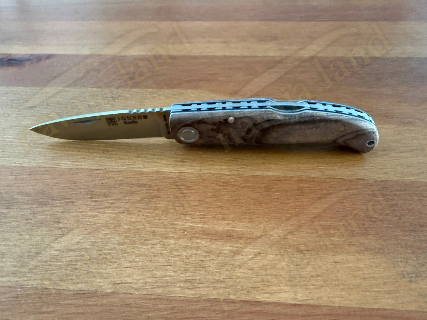 Joker Koala Pocket Knife 2.75” MOVA Blade Walnut Wood Handle Handmade in Spain