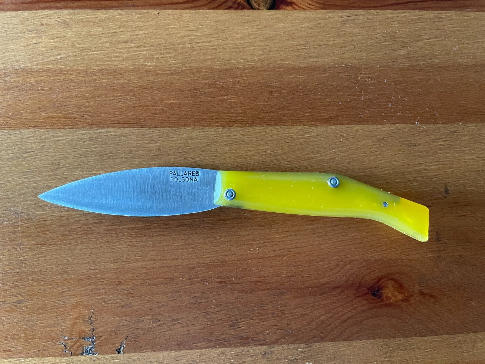 Pallares Solsona Pocket Knife Cabon Steel 3.1" / 8 cm Imported from Spain New