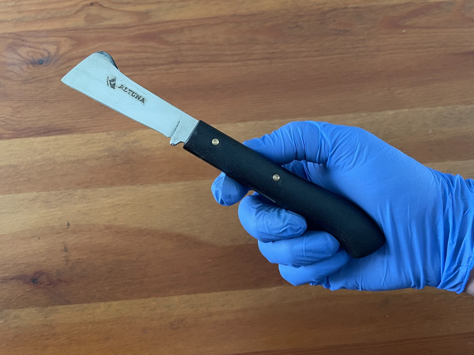 2.8" Stainless Steel Grafting Field Knife Fixed Blade Plastic Handle From Spain