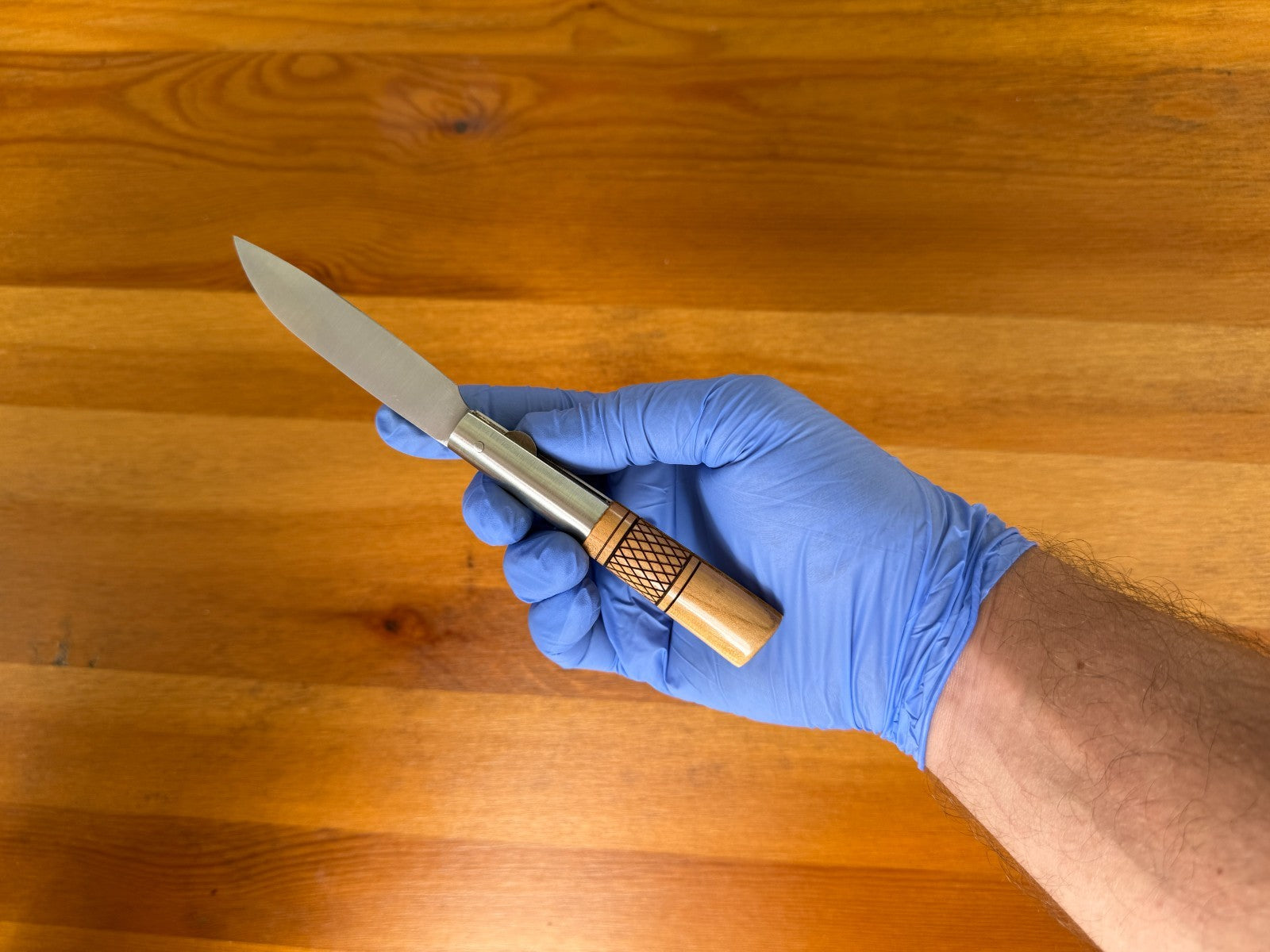 3.1" CQ Taramundi Pocket Knife Cherry Wood Handle Made in Asturias Spain