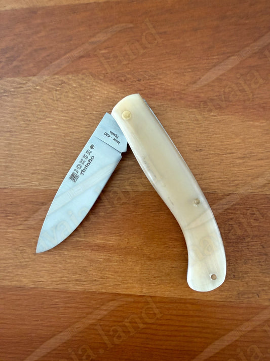 Joker Pocket Knife – Bull Horn Handle | 3.14” Blade | Slipjoint | Made in Spain