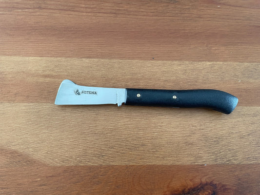 2.8" Stainless Steel Grafting Field Knife Fixed Blade Plastic Handle From Spain