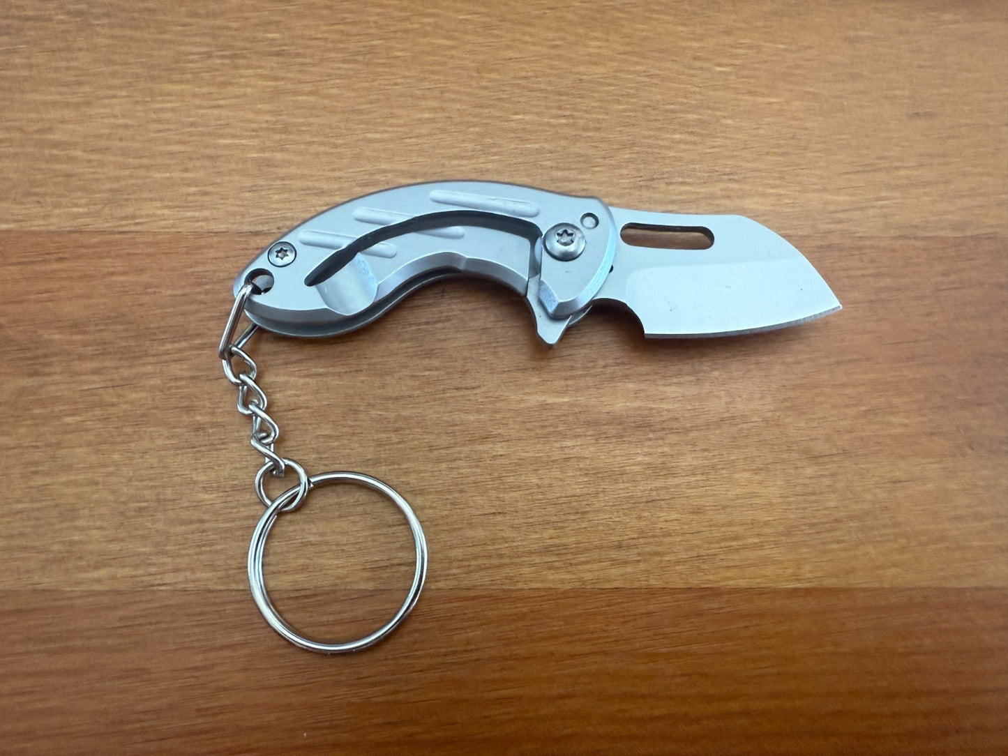Keychain Mini Folding Knife 1.2" Stainless Steel Blade Liner Lock. From Spain.