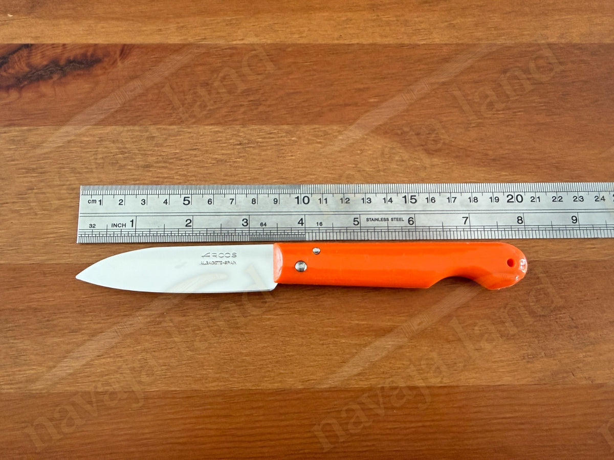 Arcos Orange Spanish Folding Pocket Knife – 3.35" NITRUM Stainless Steel