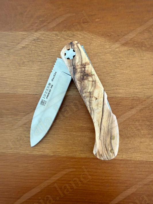 Joker Pachón Sports Pocket Folding Knife Olive Wood Sandvik 12C27 3.14” Blade