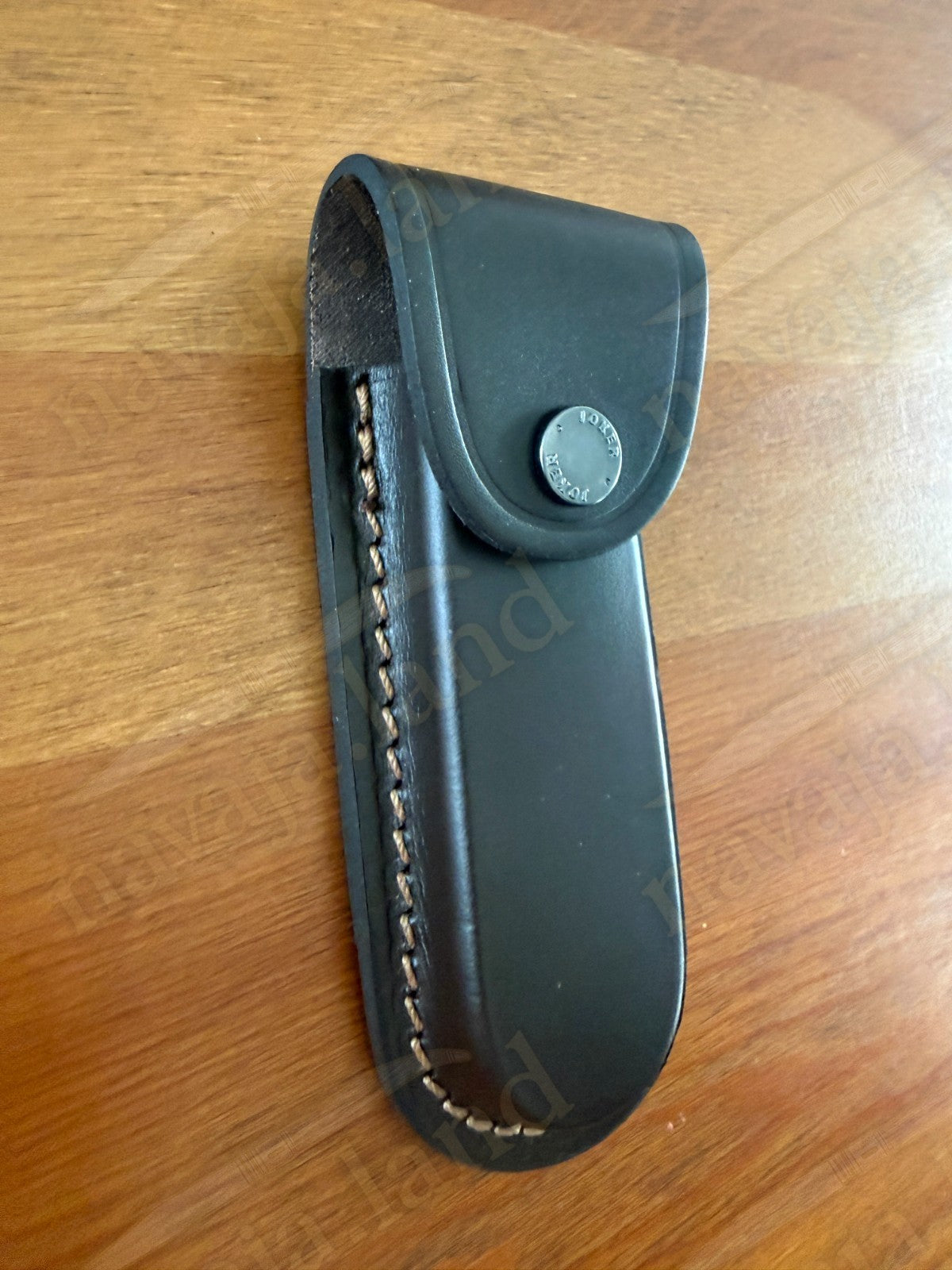 Joker Medium Brown Leather Sheath – 5.5" x 1.57" (140 mm x 40 mm)