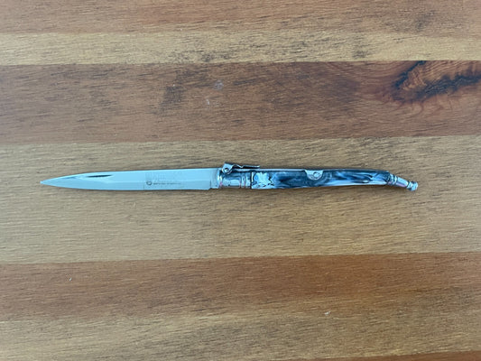 3.5" Albacete Estilete Spanish Navaja Pocket Knife with Billet Lock