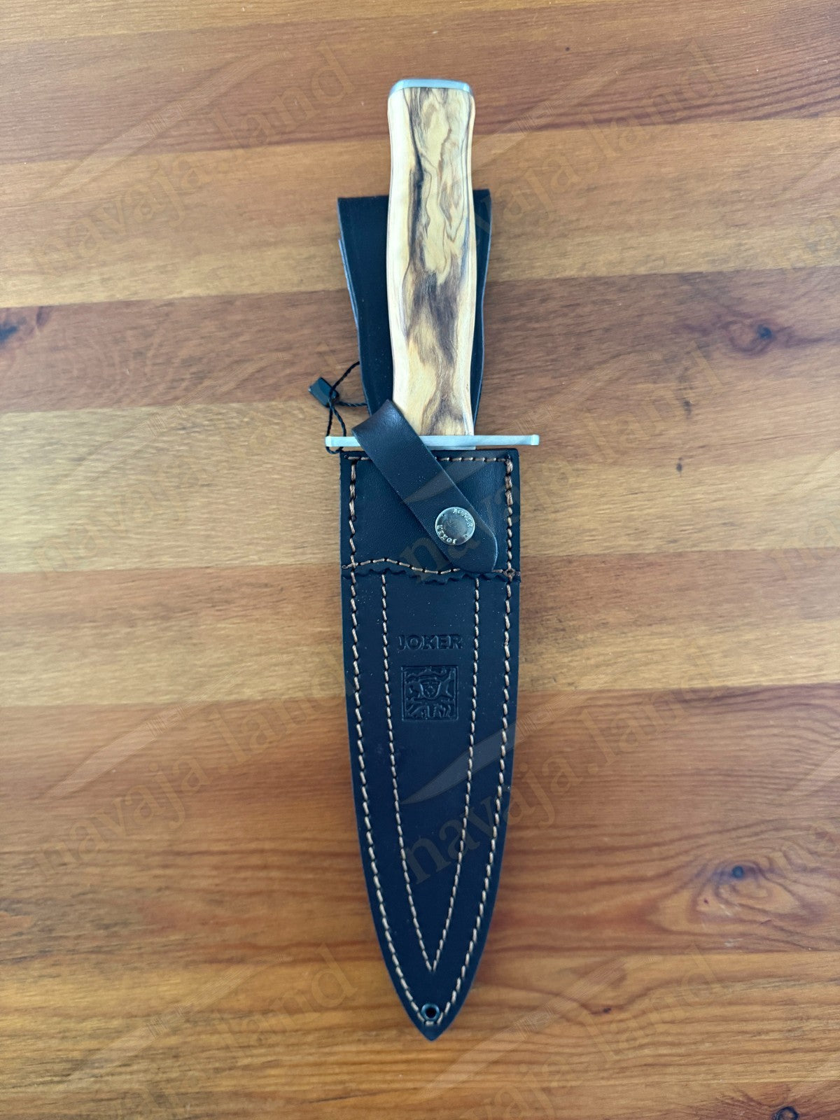 🔪Joker Colmillo Hunting Knife – 8.66” MOVA Blade | Olive Wood Handle | Spain