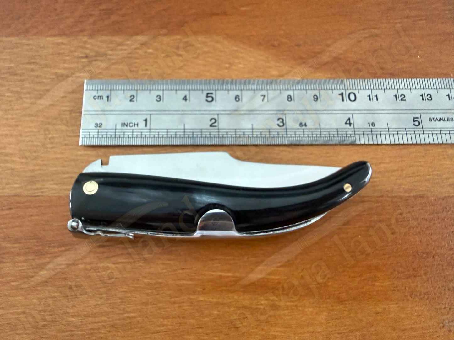 Cudeman Albaceteña 380-A Folding Knife – Bull Horn Handle | Molybdenum Vanadium