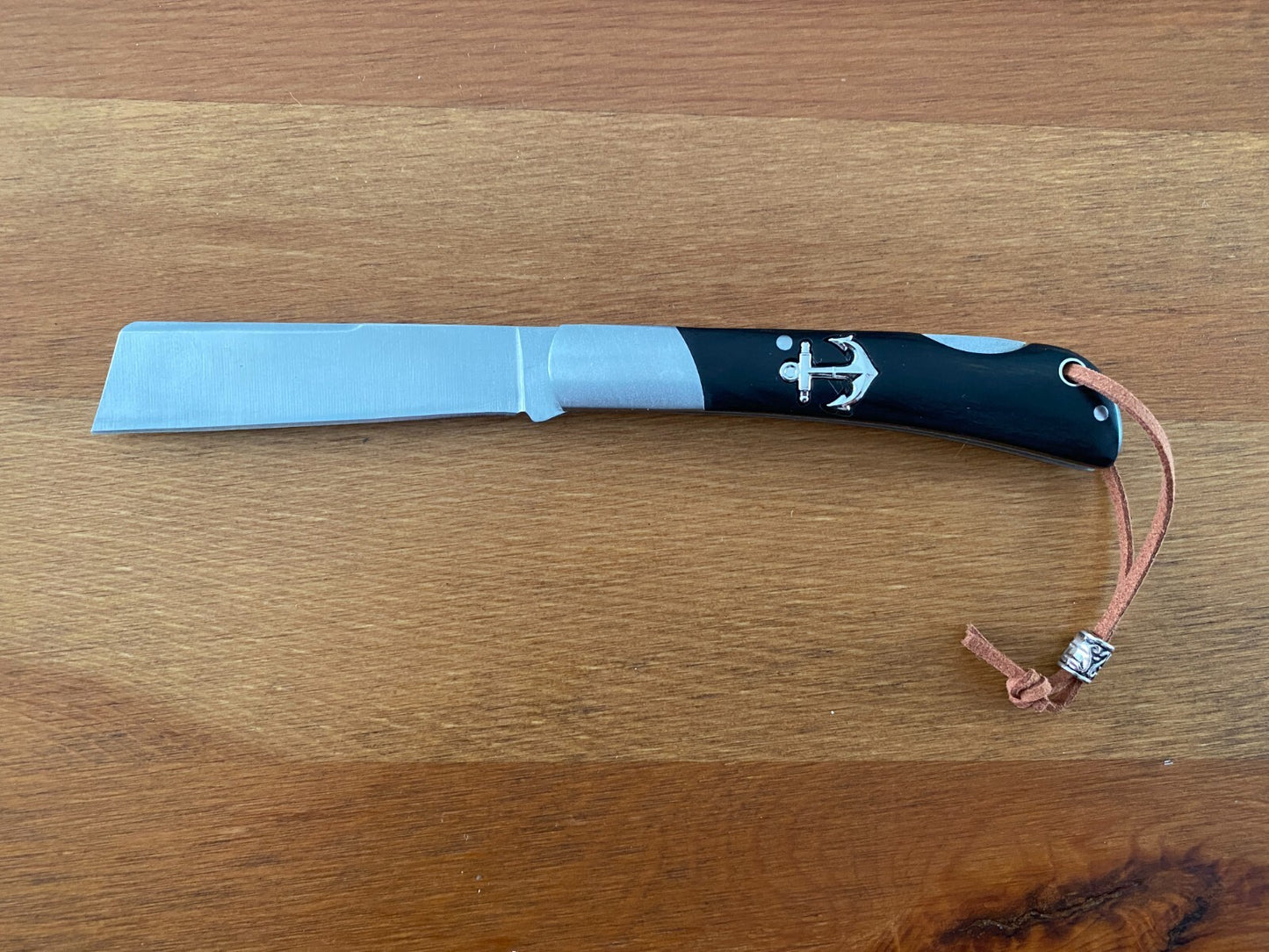 3.15" Cut Tip Najava Pocket Knife Sailor / Marinera Black Stamina Handle - Spain