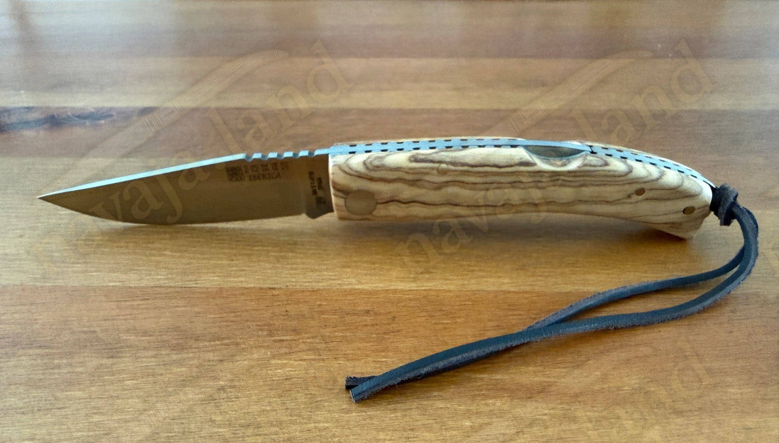 Joker Ibérica Folding Knife Olive Wood Handle 3.15” MOVA 1.4116 Stainless Steel