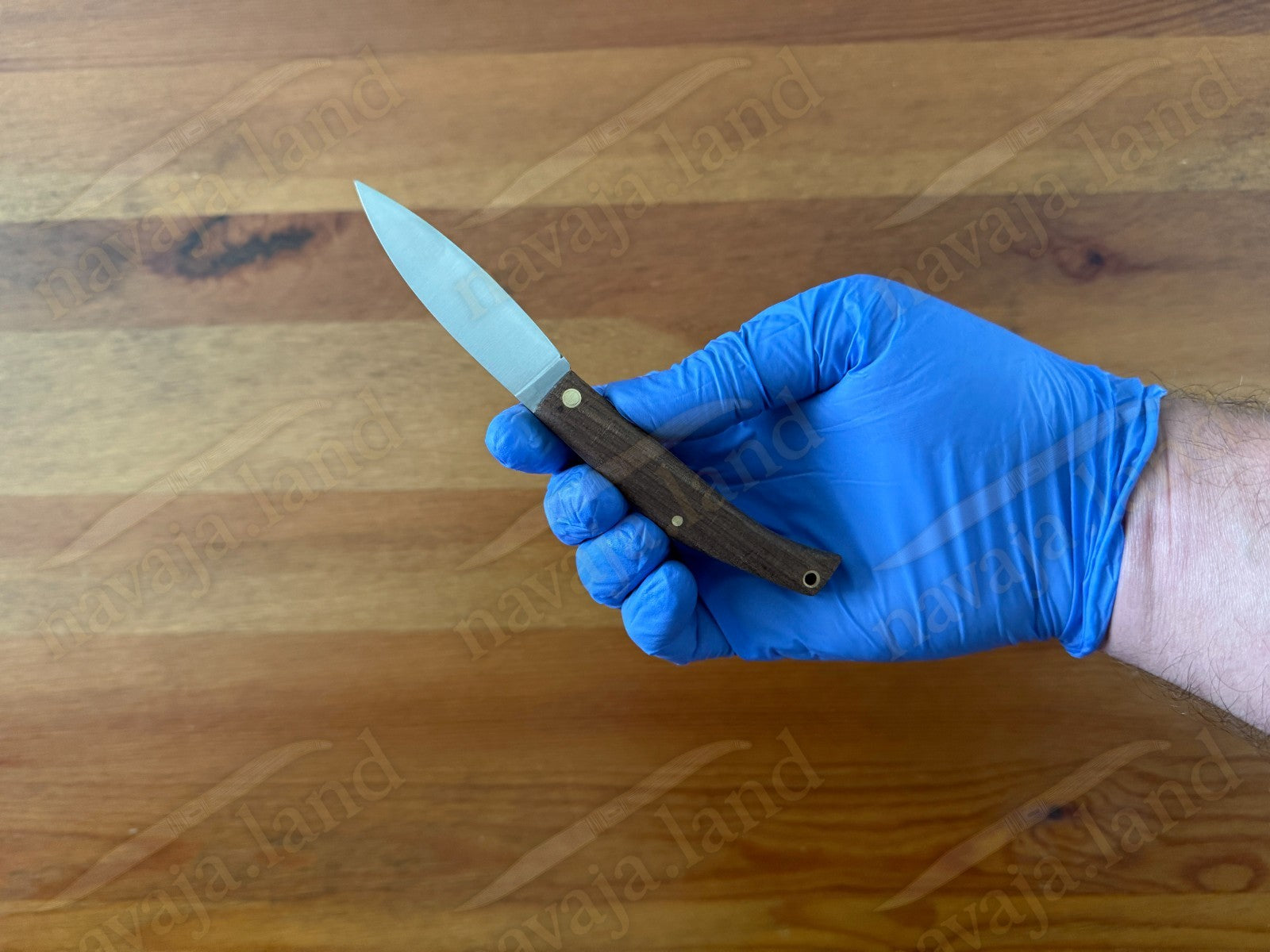 Joker Slipjoint Pocket Knife 2.68” MOVA Steel Blade | Dark Walnut Wood Handle