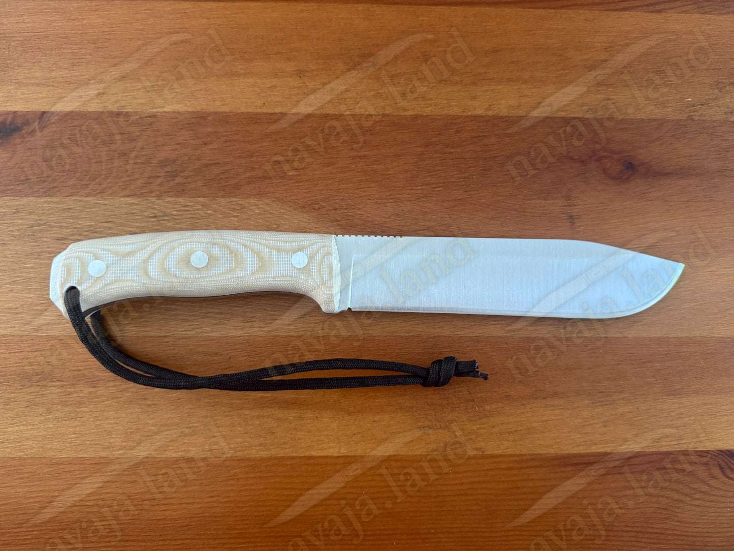 Joker Nomad Survival / Camp Knife 6.5" Böhler N695 Steel Beige Micarta Handle