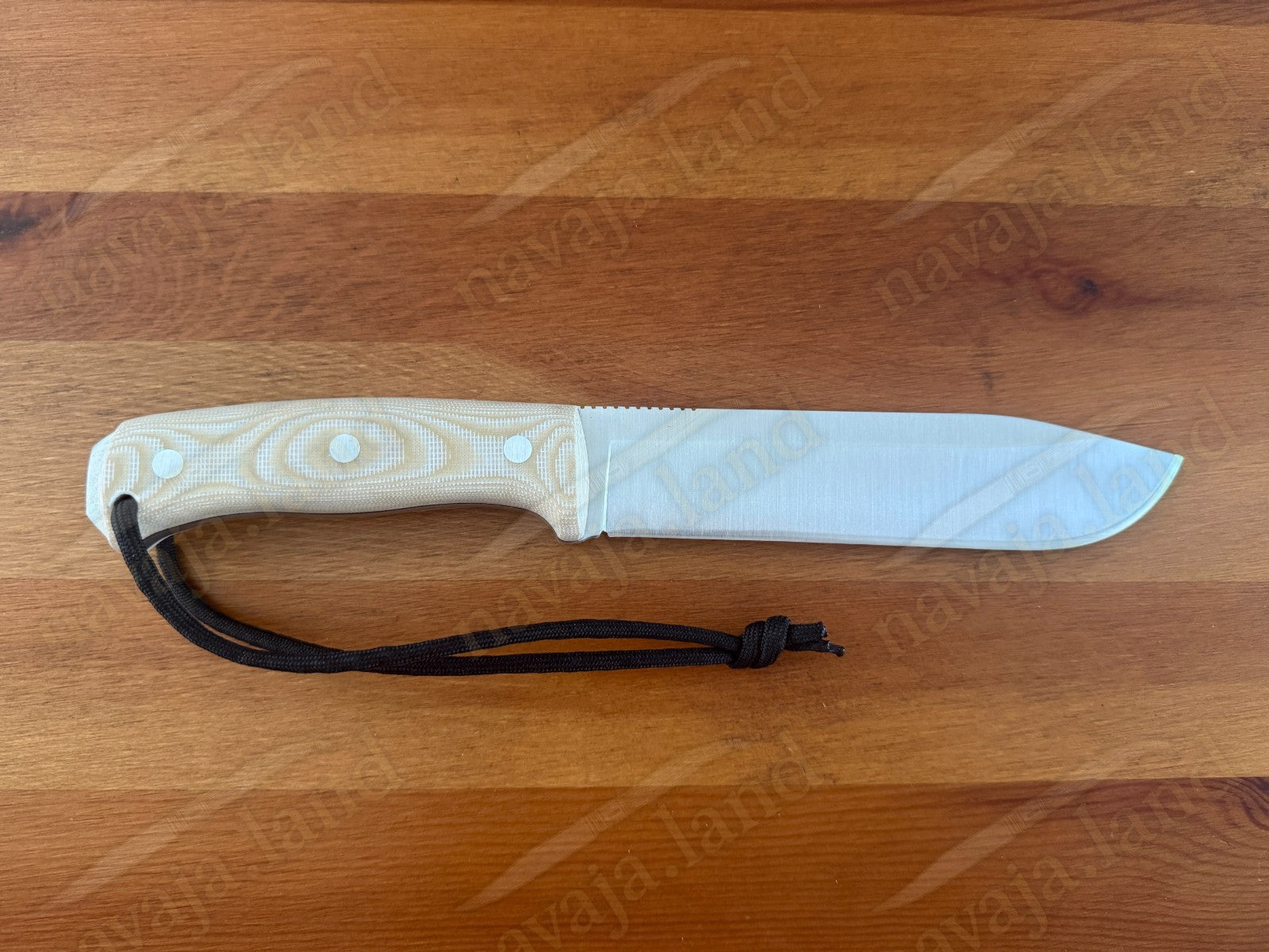 Joker Nomad Survival / Camp Knife 6.5" Böhler N695 Steel Beige Micarta Handle