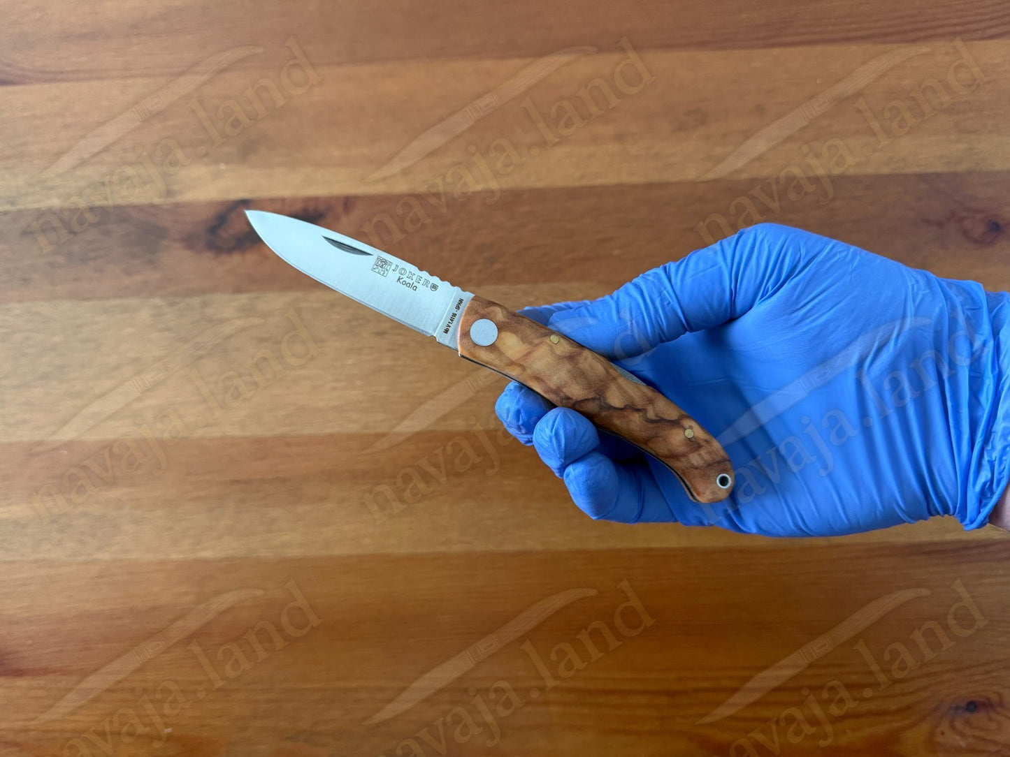 Joker Koala Pocket Knife 2.75” MOVA Blade Olive Wood Handle Handmade in Spain