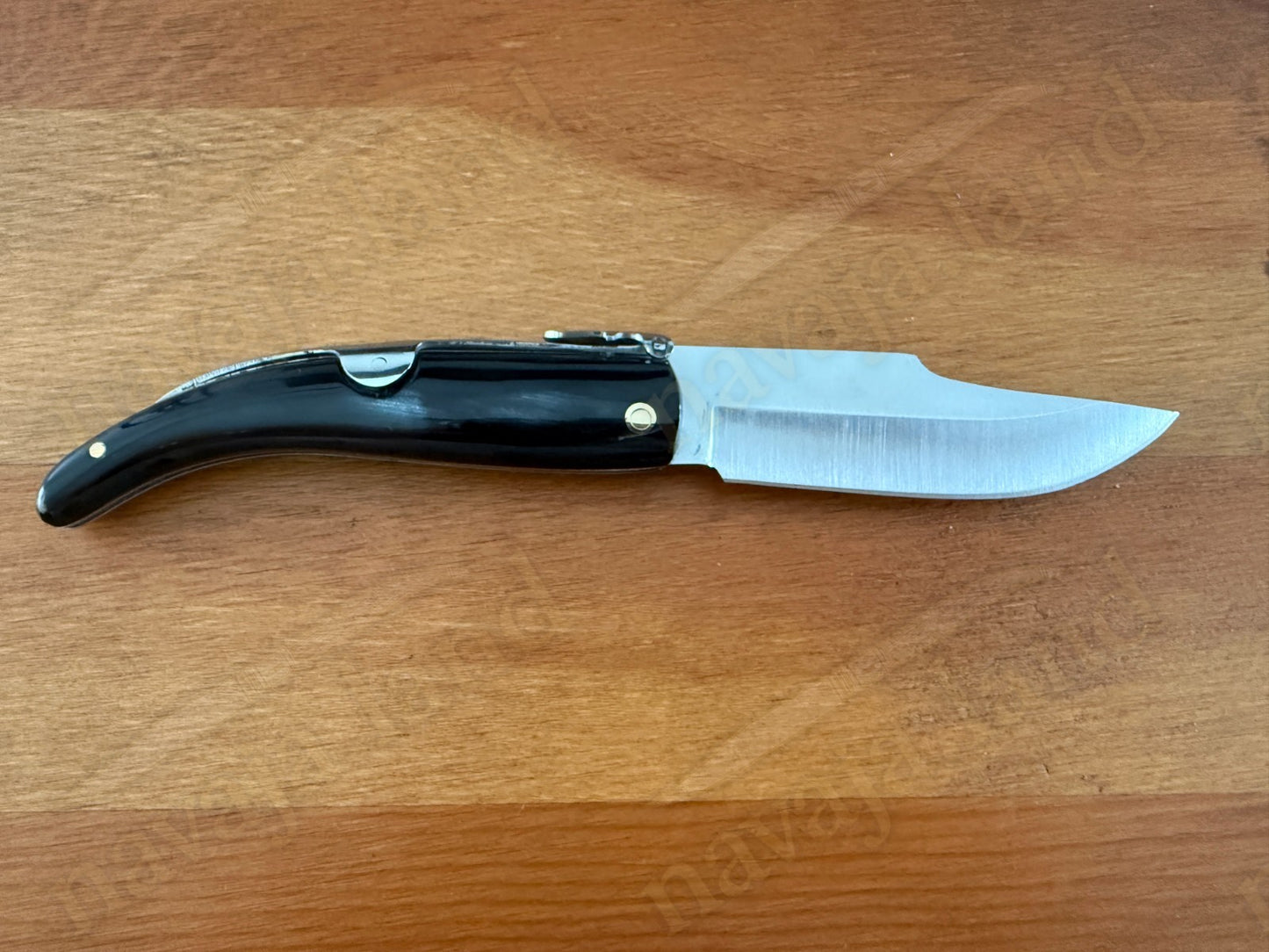 Cudeman Albaceteña 380-A Folding Knife – Bull Horn Handle | Molybdenum Vanadium