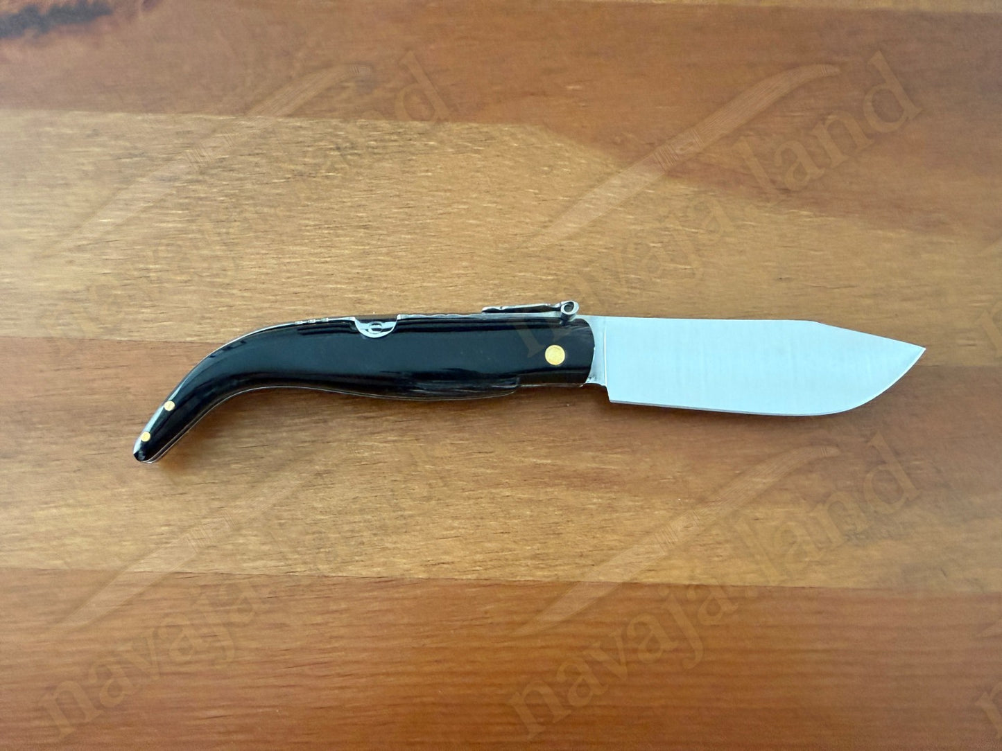 3.2” Joker Pastora Folding Knife Buffalo Horn Handle MOVA 1.4116 Stainless Steel