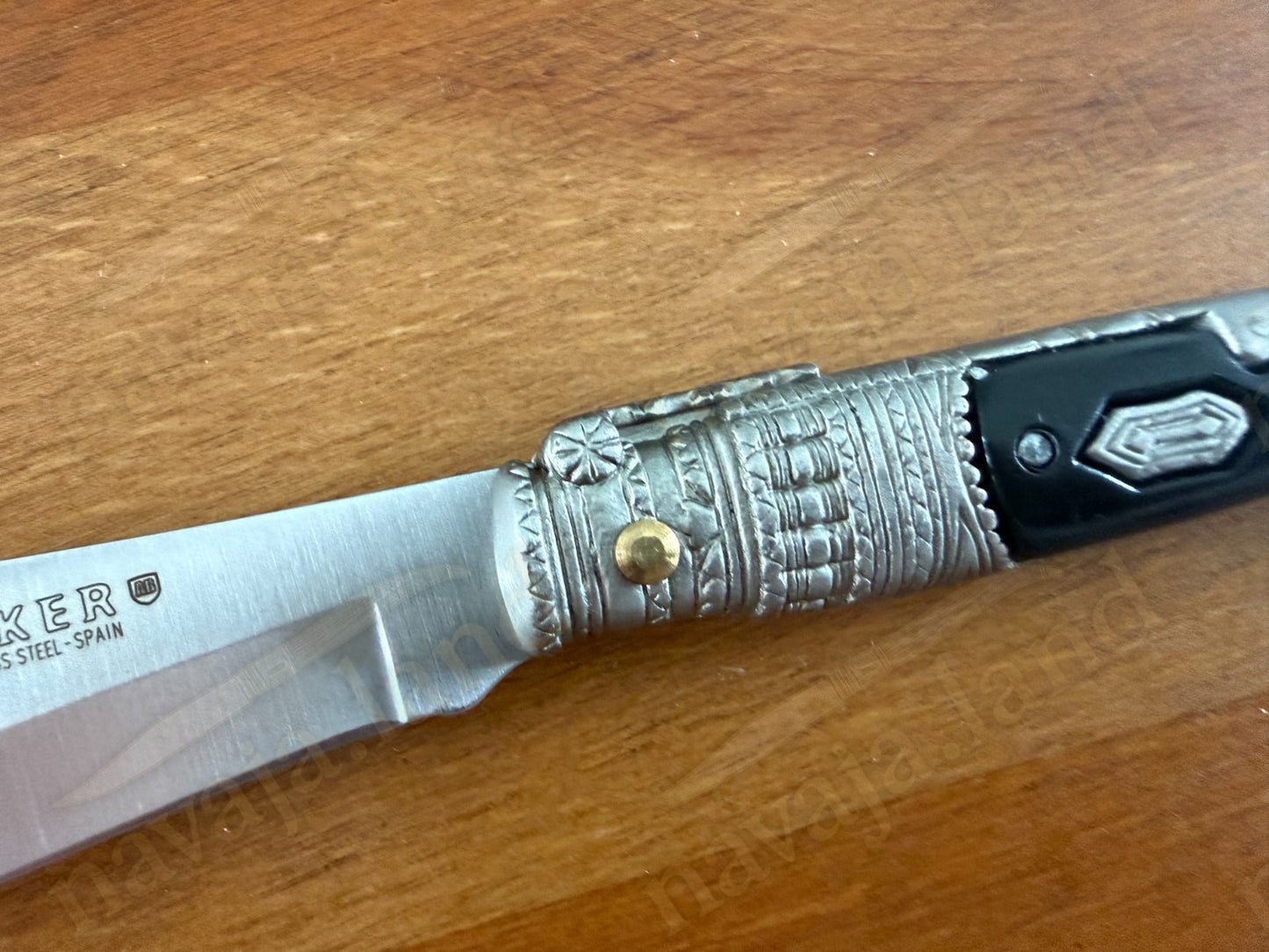 4” Albacete Navaja Joker Arabian Knife Zamak Handle Handmade Slipjoint Spain