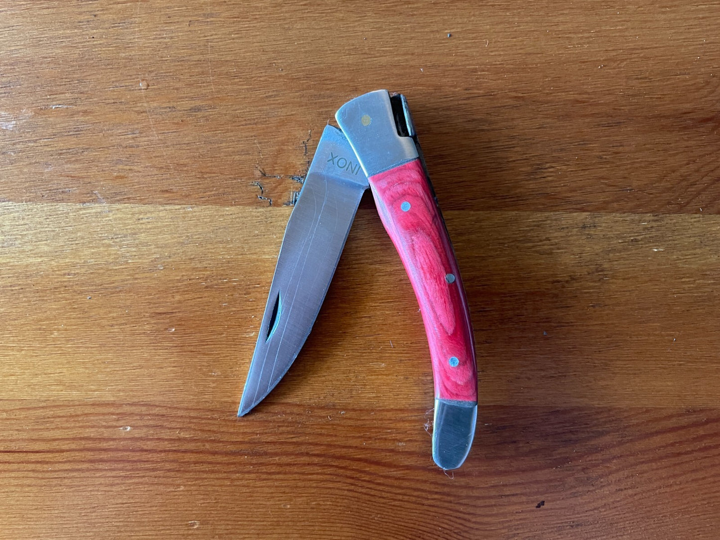 3.5” Spanish Navaja Pocket Knife Handmade Fly engraved Piston lock - USA Seller