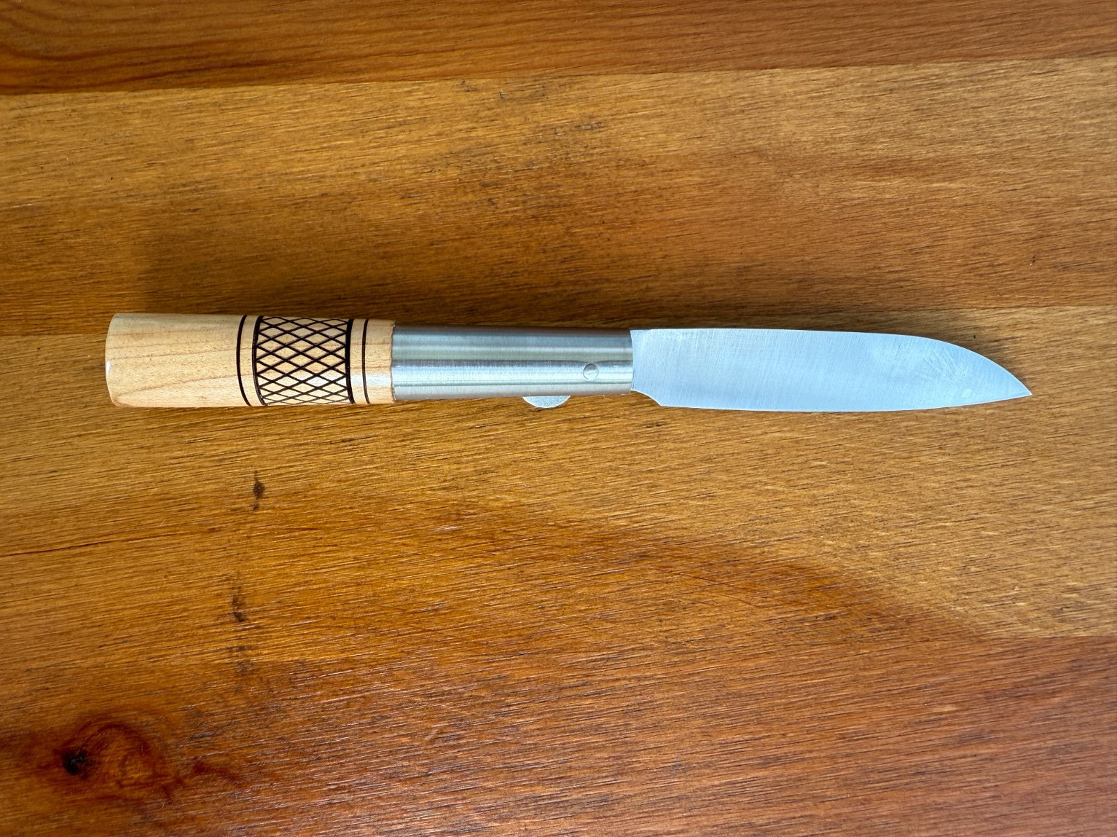 3.1" CQ Taramundi Pocket Knife Cherry Wood Handle Made in Asturias Spain