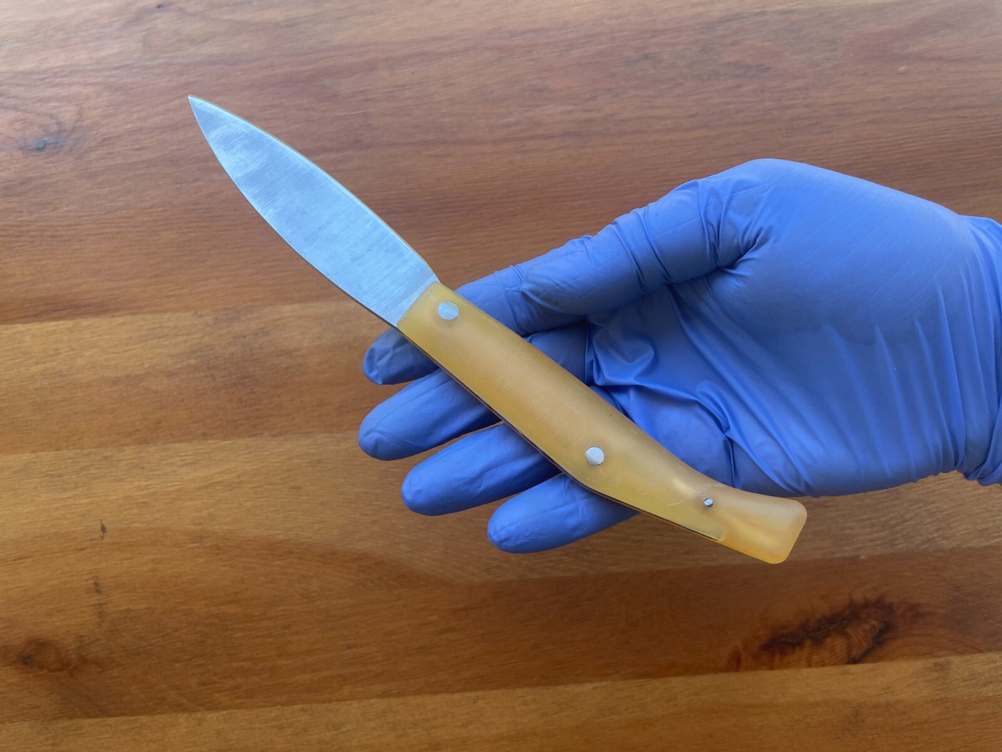 3.93" Pallés Carbono Navaja Pocket Knife Carbon Steel Blade ABS Handle Slipjoint