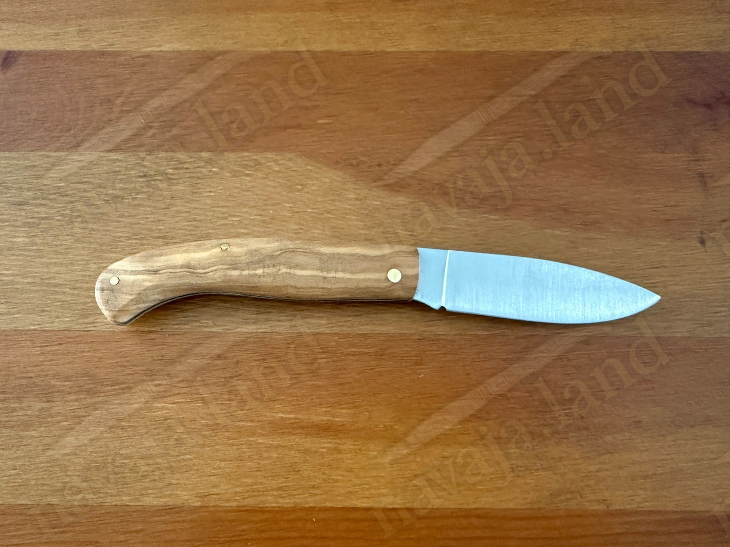 3.14” Joker Antaño Camping Folding Knife (Olive Wood Handle - Spanish Flag)