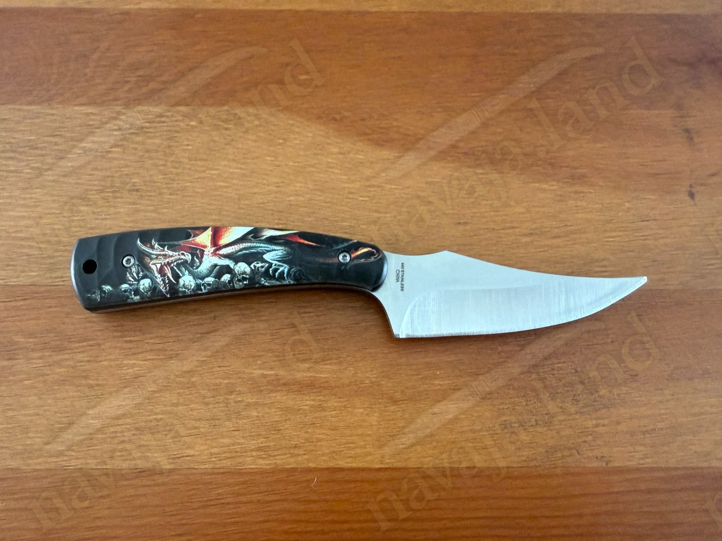 Snake Eye Tactical Fixed Blade Hunting Knife Full Tang with Sheath