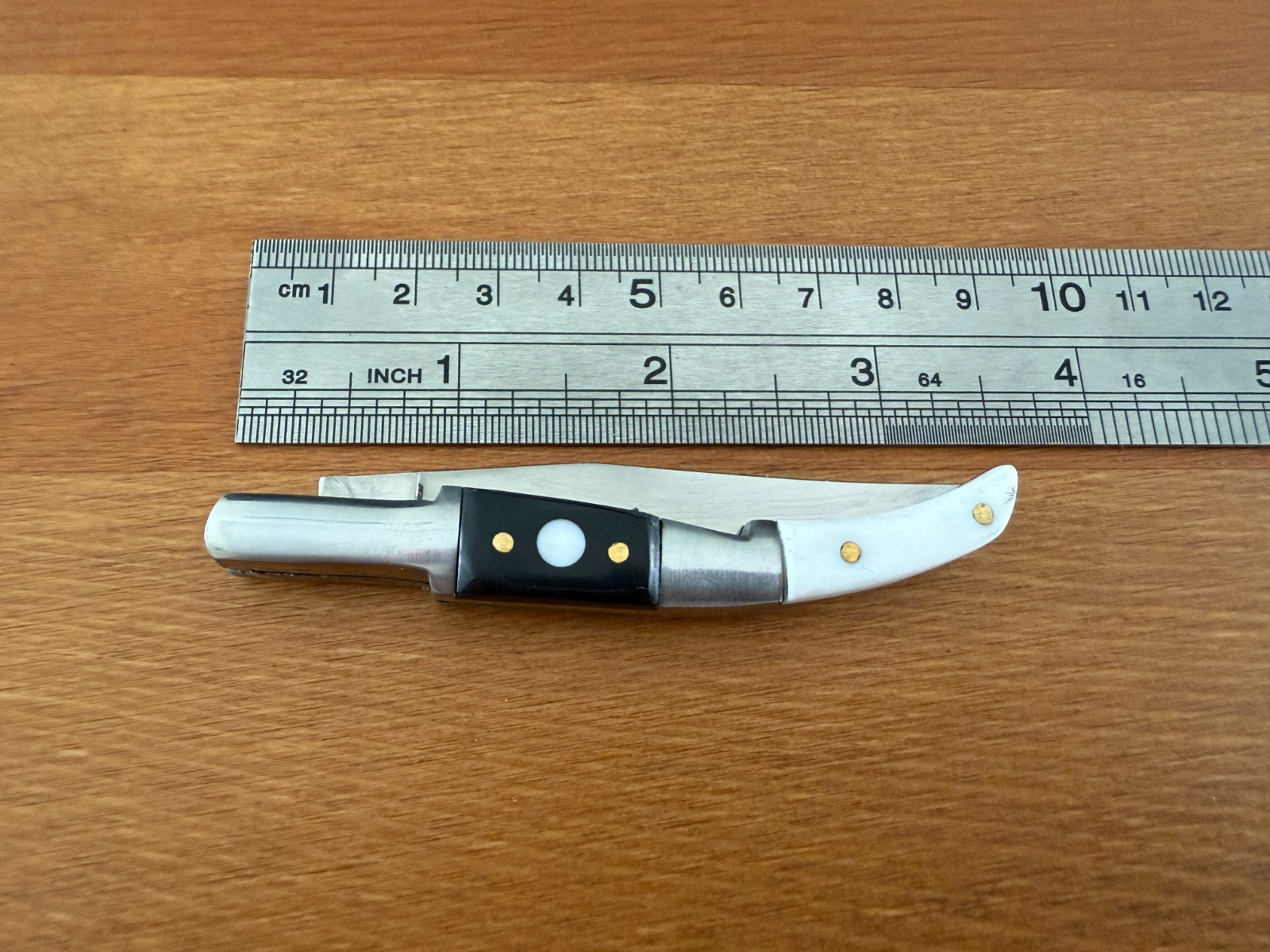 2.7" Arabian Style Spanish Navaja Folding Knife Bicolor Slipjoint From Spain