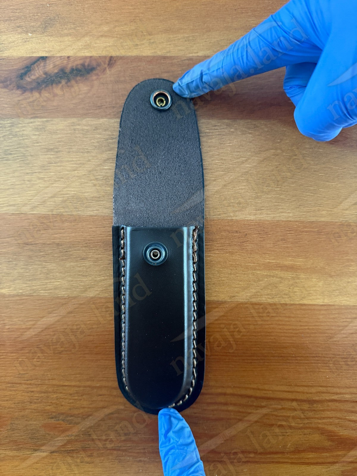 Joker Medium Brown Leather Sheath – 5.5" x 1.57" (140 mm x 40 mm)