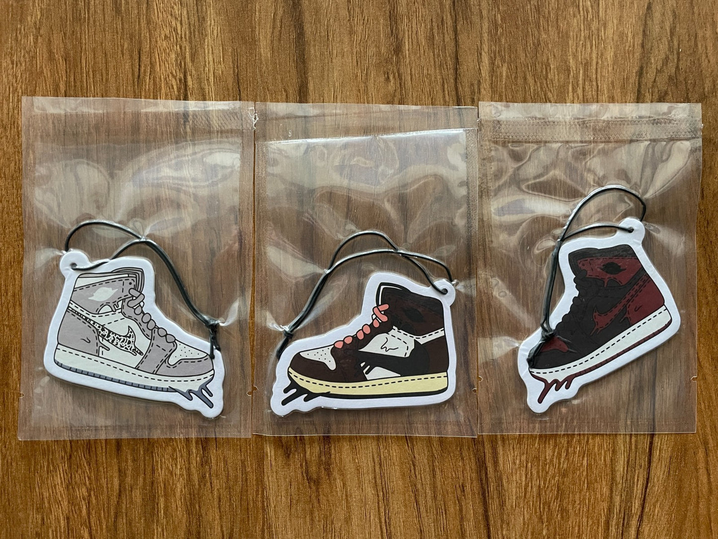 Air freshener Nike Sneakers cool design car mirror quality fragrance - 3 Pack
