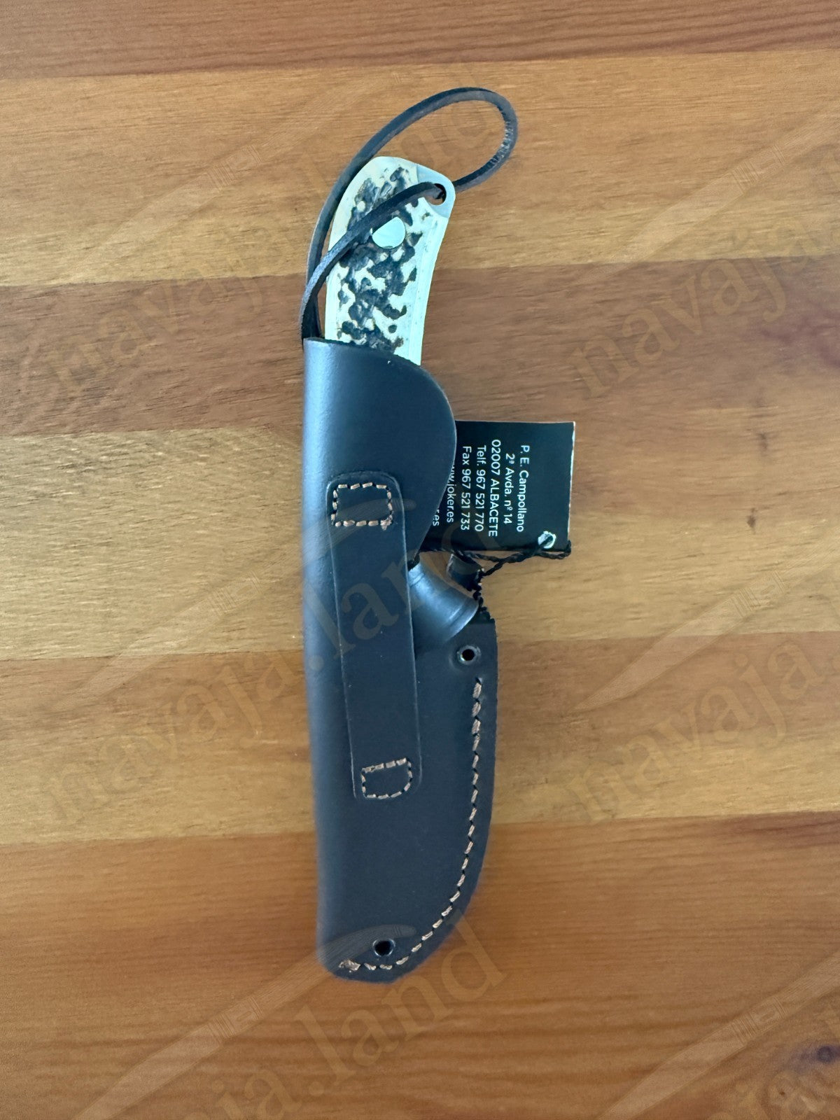 Joker Aguila Bushcraft Knife 3.34” MOVA Blade Deer Horn & Rosewood Handle