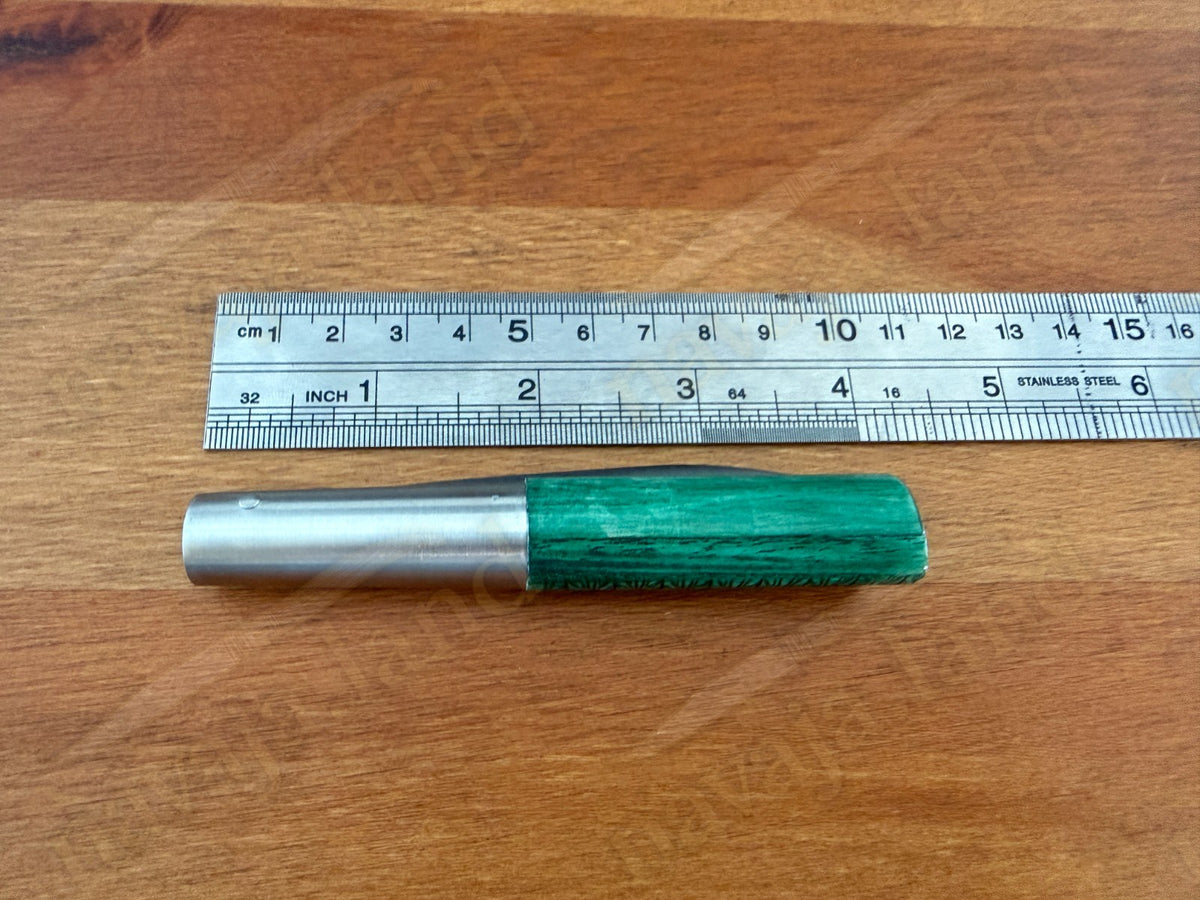 2.75" CQ Taramundi Pocket Knife Green Ash Wood Handle Liner Lock Made in Spain