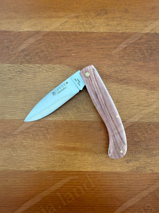 3.14” Joker Antaño Camping Folding Knife (Bubinga Wood Handle) Handmade in Spain