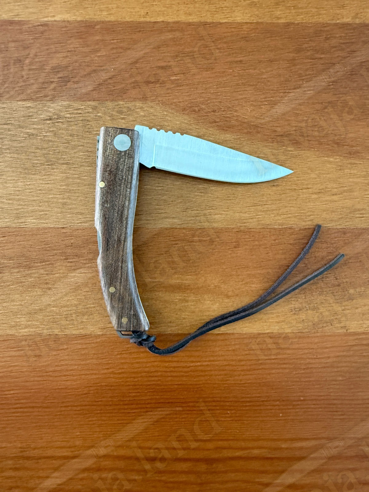 Joker Ibérica Folding Knife Walnut Wood Handle 3.15” MOVA 1.4116 Stainless Steel