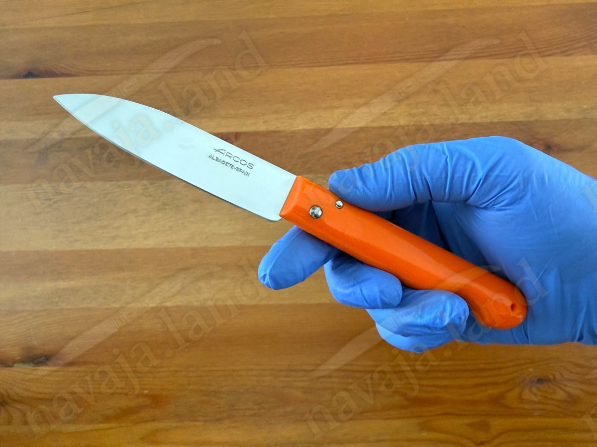 Arcos Orange Spanish Folding Pocket Knife – 3.35" NITRUM Stainless Steel