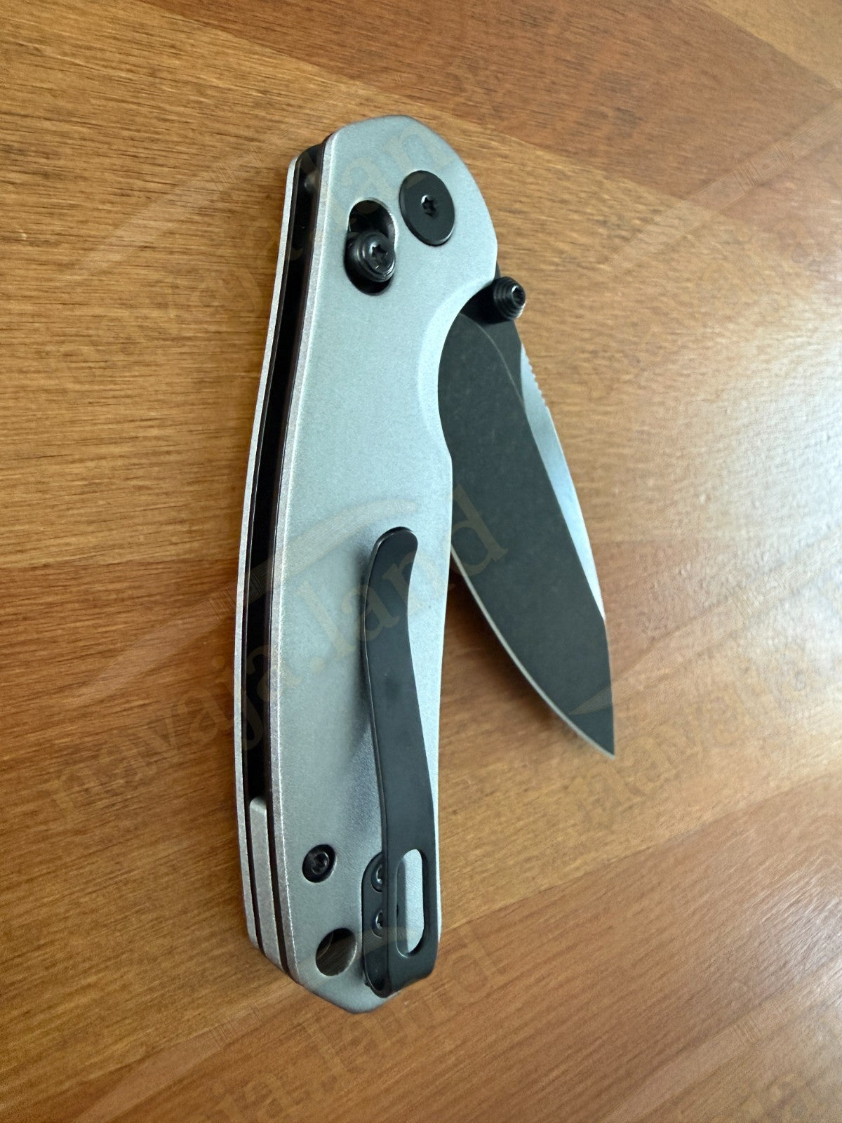 Lone Wolf Folding Pocket Knife 3” D2 Steel Blade Axis Lock Aluminum Alloy Handle