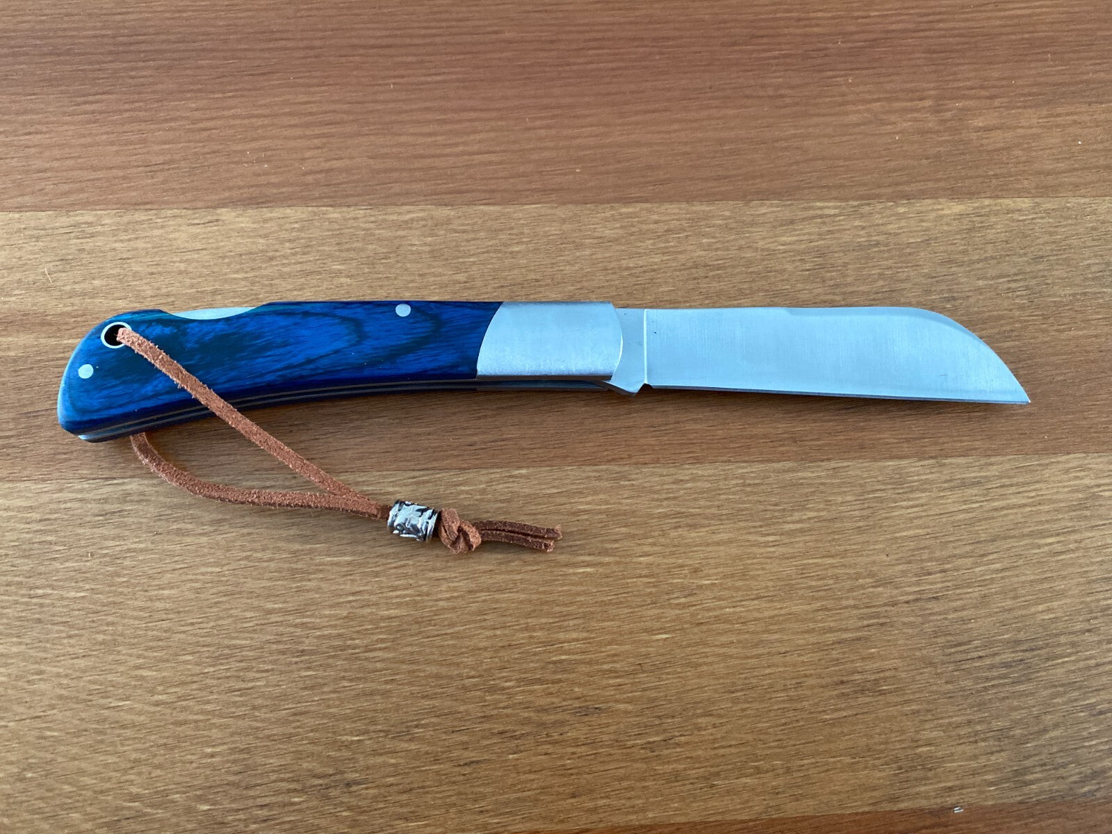 3.15" Beak Marin Najava Pocket Knife Sailor / Marinera Blue Stamina Handle