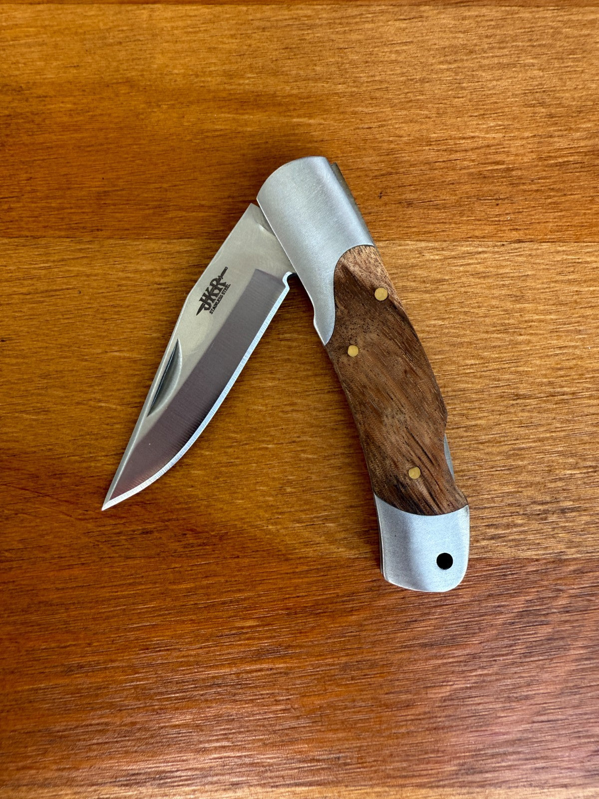 2.5" Stainless Steel Blade Small Folding Pocket Knife Lanyard Hole From Spain